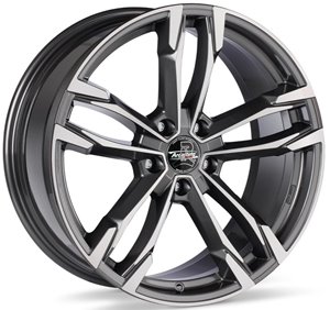 Arcasting Giorgione Anthracite Polished
