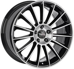 Felgi aluminiowe Arcasting Arcasting Icestorm Black Polished