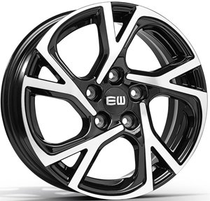 Felgi aluminiowe Elite Wheels Elite Wheels EJ02 Agile Black Polished