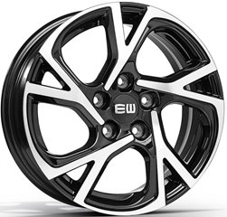 Felgi aluminiowe Elite Wheels Elite Wheels EJ02 Agile Black Polished