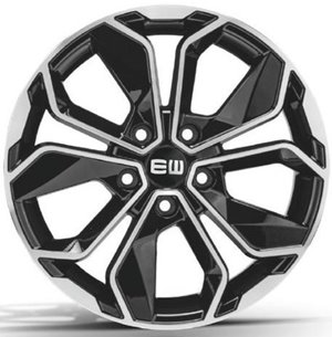 Elite Wheels EJ11 Vega Black Polished