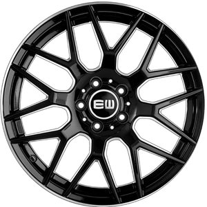 Elite Wheels EJ32 Elegance-R Black Lip Polished