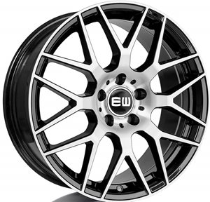 Felgi aluminiowe Elite Wheels Elite Wheels EJ32 Elegance-R Black Polished