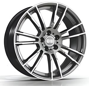 Elite Wheels EW01 Stargaze Palladium Polished