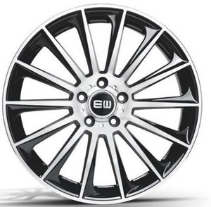 Felgi aluminiowe Elite Wheels Elite Wheels EW02 Wild Beauty Black Polished