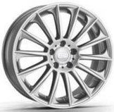 Elite Wheels EW02 Wild Beauty Crystal Silver