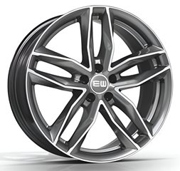 Felgi aluminiowe Elite Wheels Elite Wheels EW04 Must Palladium Polished