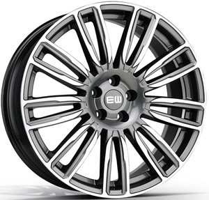 Elite Wheels EW06 Mirage Palladium Polished