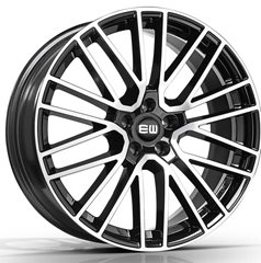 Felgi aluminiowe Elite Wheels Elite Wheels EW08 Titanium Black Polished