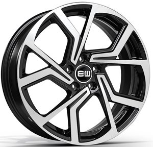 Felgi aluminiowe Elite Wheels Elite Wheels EW09 Cyclone Black Polished
