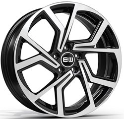 Felgi aluminiowe Elite Wheels Elite Wheels EW09 Cyclone Black Polished