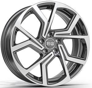 Elite Wheels EW09 Cyclone Palladium Polished