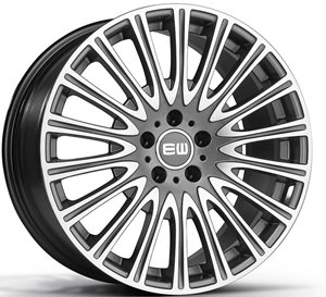 Elite Wheels EW13 Turbine Palladium Polished