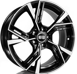 Felgi aluminiowe Elite Wheels Elite Wheels EW16 Thoth Black Matt Polished