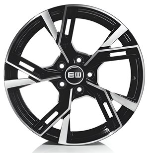 Felgi aluminiowe Elite Wheels Elite Wheels EW16 Thoth Black Polished