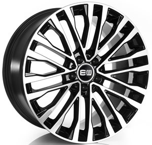 Elite Wheels EW19 Sirius Black Polished