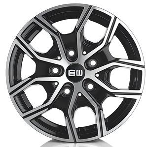 Elite Wheels EW20 Athena Black Polished
