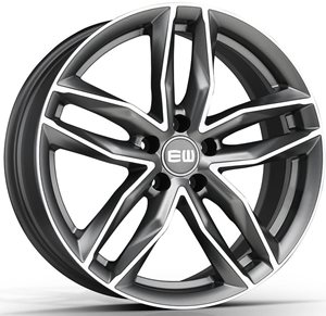 Elite Wheels EW04 Must Palladium Matt Polished