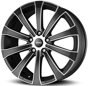 Momo Wheels Europe Matt Black Diamond