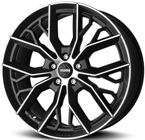 Momo Wheels Massimo Matt Black Polish