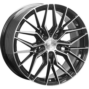 Monaco Wheels FF2 Gloss Black Polished