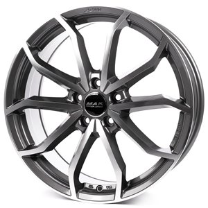 Mak Lowe Gunmetal Polished
