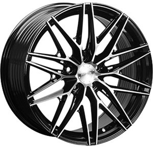 Monaco Wheels FF4 Gloss Black Polished