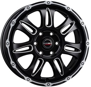Borbet Borbet CW8 Black Rim Window Polished Matt