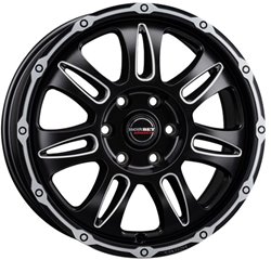 Borbet Borbet CW8 Black Rim Window Polished Matt