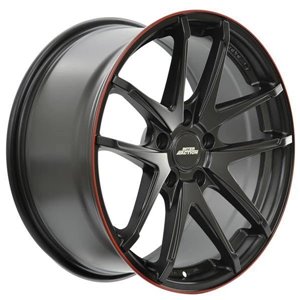 Inter Action Red Hot Matt Black Red