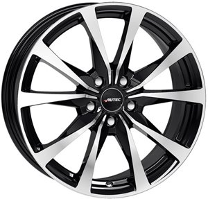 Felgi aluminiowe Autec Autec Brixen Gloss Black Polished