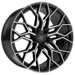 Felgi aluminiowe MSW MSW 51 Gloss Black Full Polished