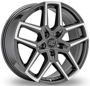 Felgi aluminiowe MSW MSW 52 Gloss Gunmetal Full Polished