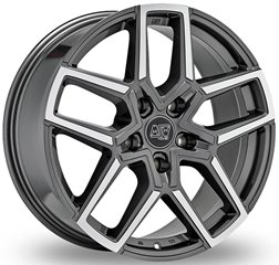 Felgi aluminiowe MSW MSW 52 Gloss Gunmetal Full Polished