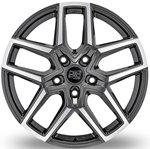 Felgi aluminiowe MSW MSW 52 Gloss Gunmetal Full Polished