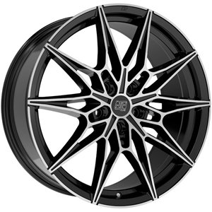 Felgi aluminiowe MSW MSW 75 Gloss Black Full Polished