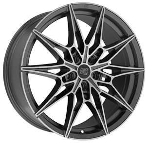 Felgi aluminiowe MSW MSW 75 Matt Gunmetal Full Polished