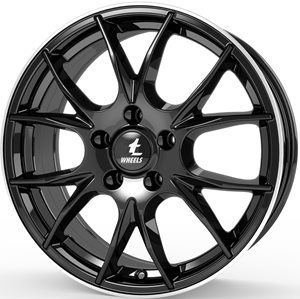Felgi aluminiowe IT Wheels IT Wheels Kira Gloss Black Polished Lip