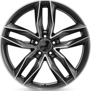 2DRV 2DRV WH40 DGMP+ Dark Gunmetal Hochglanzpoliert