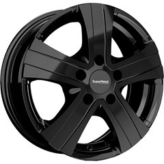 Felgi aluminiowe Super Metal Super Metal Hammer Gloss Black Polished