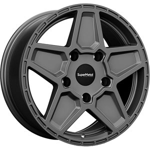 Felgi aluminiowe Super Metal Super Metal Rocket Light Gray Dull