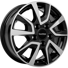 Felgi aluminiowe Super Metal Super Metal Vault Gloss Black Polished