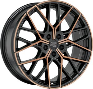 Felgi aluminiowe MSW MSW 74 Matt Black Copper Full Polished