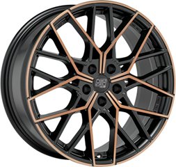 Felgi aluminiowe MSW MSW 74 Matt Black Copper Full Polished