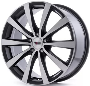 Platin P 66 Black Matt Polished