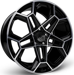 Felgi aluminiowe Techart Techart Daytona II Black Polished