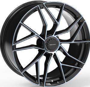 Techart Formula VII Race Black Polished