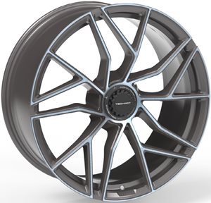 Techart Formula VII Race Grey Polished