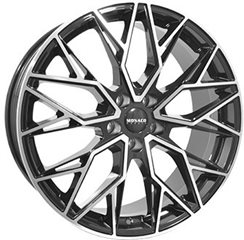 Felgi aluminiowe Monaco Wheels Monaco Wheels GP15 Gloss Black Polished