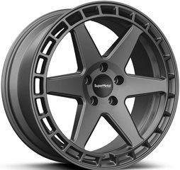 Felgi aluminiowe Super Metal Super Metal Charger Light Gray Dull